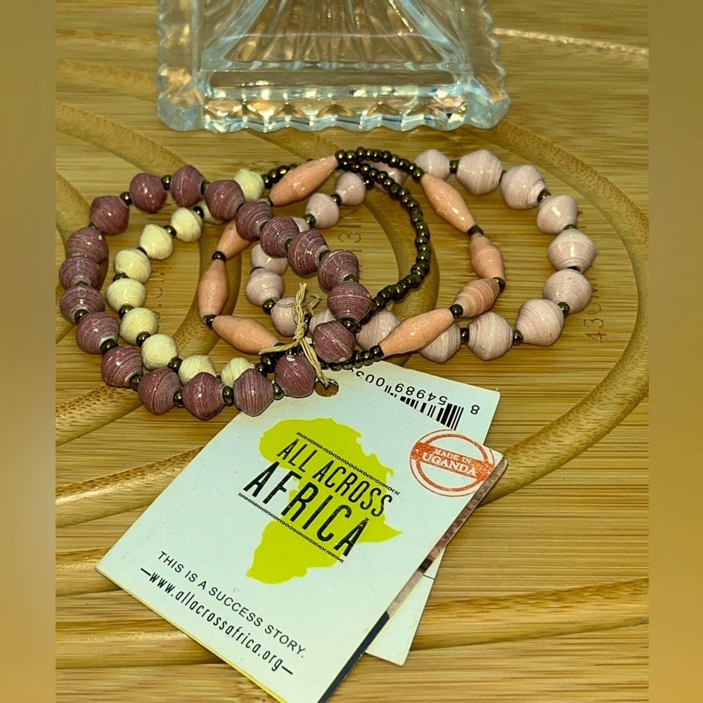 ALL ACROSS AFRICA ~ Authentic Paper Beads